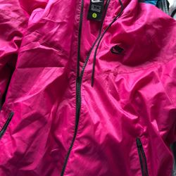Dark Pink Nike Windbreaker 