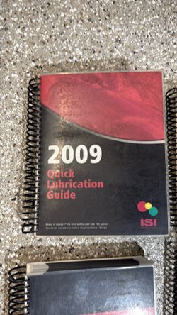 Quick Lubrication Guides