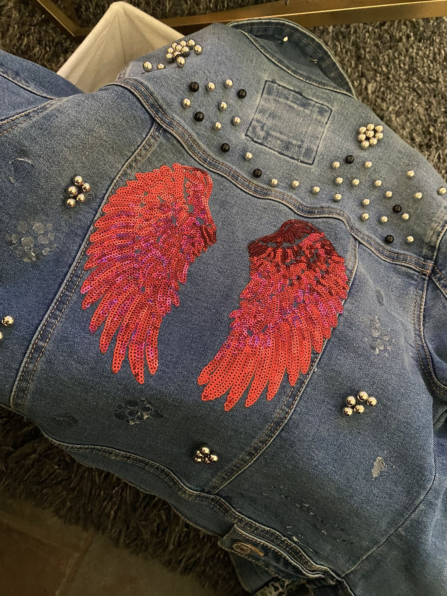 Jeans Jacket Size Small $10
