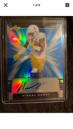 2019 LEAF N’KEAL HARRY PATS 1st ROUND PICK