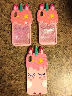 iPhone XS Max unicorn cases $10 each new