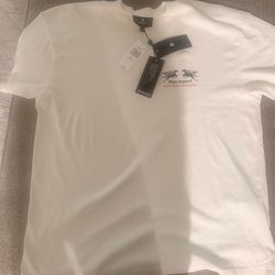 Represent 24 HR SERV TEE Men's White Graphic Print Short Sleeve T-Shirt Size L