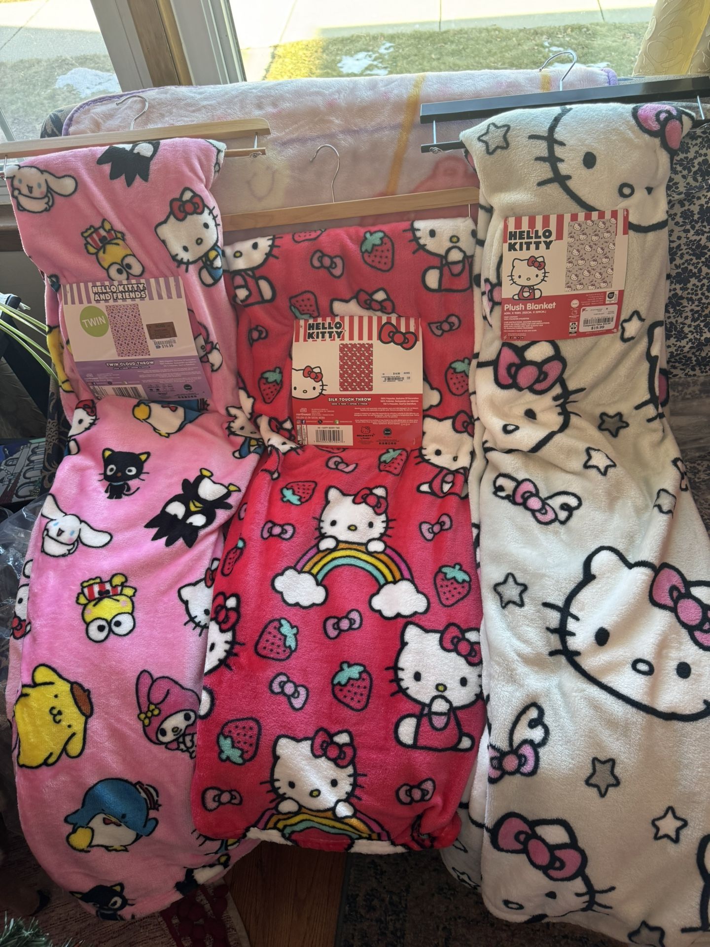Sanrio hello kitty blankets