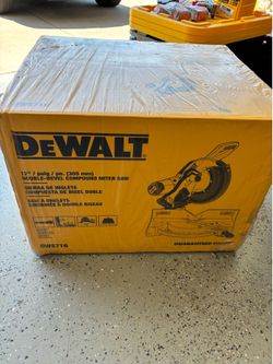 Brand new in box Milwaukee and DeWalt power tools