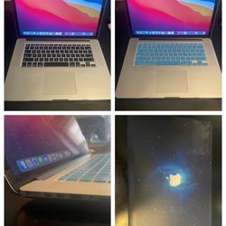 15 Inch 2014 MacBook Pro Retina With Case/keyboard Protector