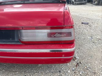 1987 cadillac Allante rear lights and headlights