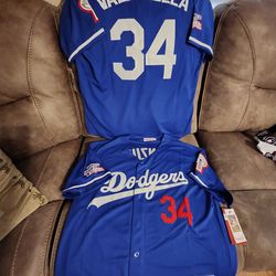 Dodgers Fernando Valenzuela Throwback Jersey