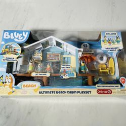 Bluey Ultimate Beach Cabin Playset
