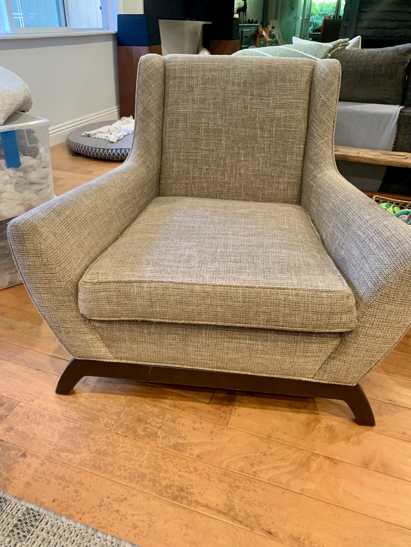 Tweed Modern Chair 