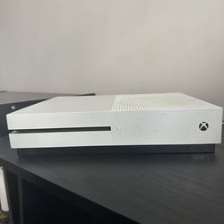 White Xbox One S Console