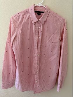 Women’s Tommy Hilfiger Striped Button-Down Shirt size Medium