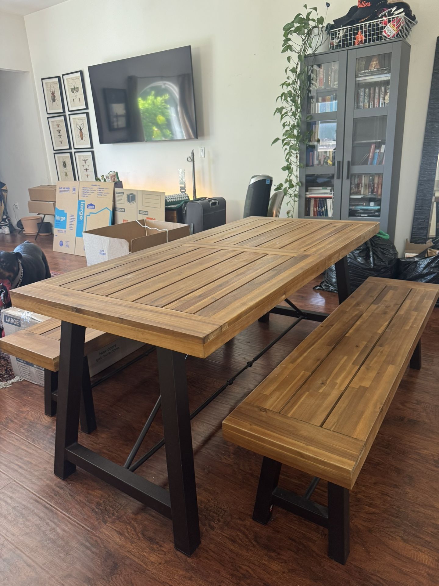 Kitchen Table And Benches