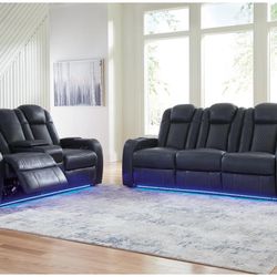 Fyne Power Reclining Set🔥 Black Friday Special⭐️