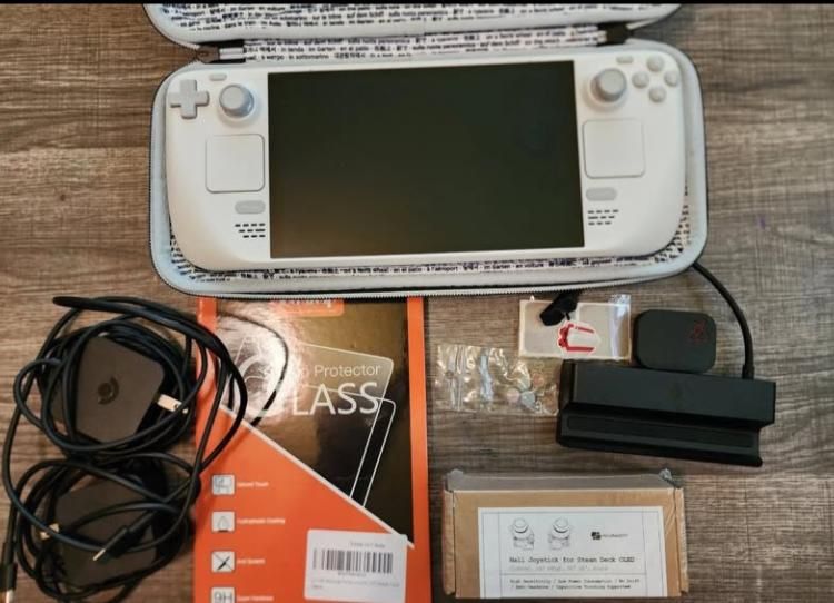 Valve Steam Deck Limited Edition White OLED Gaming System 1TB SSD