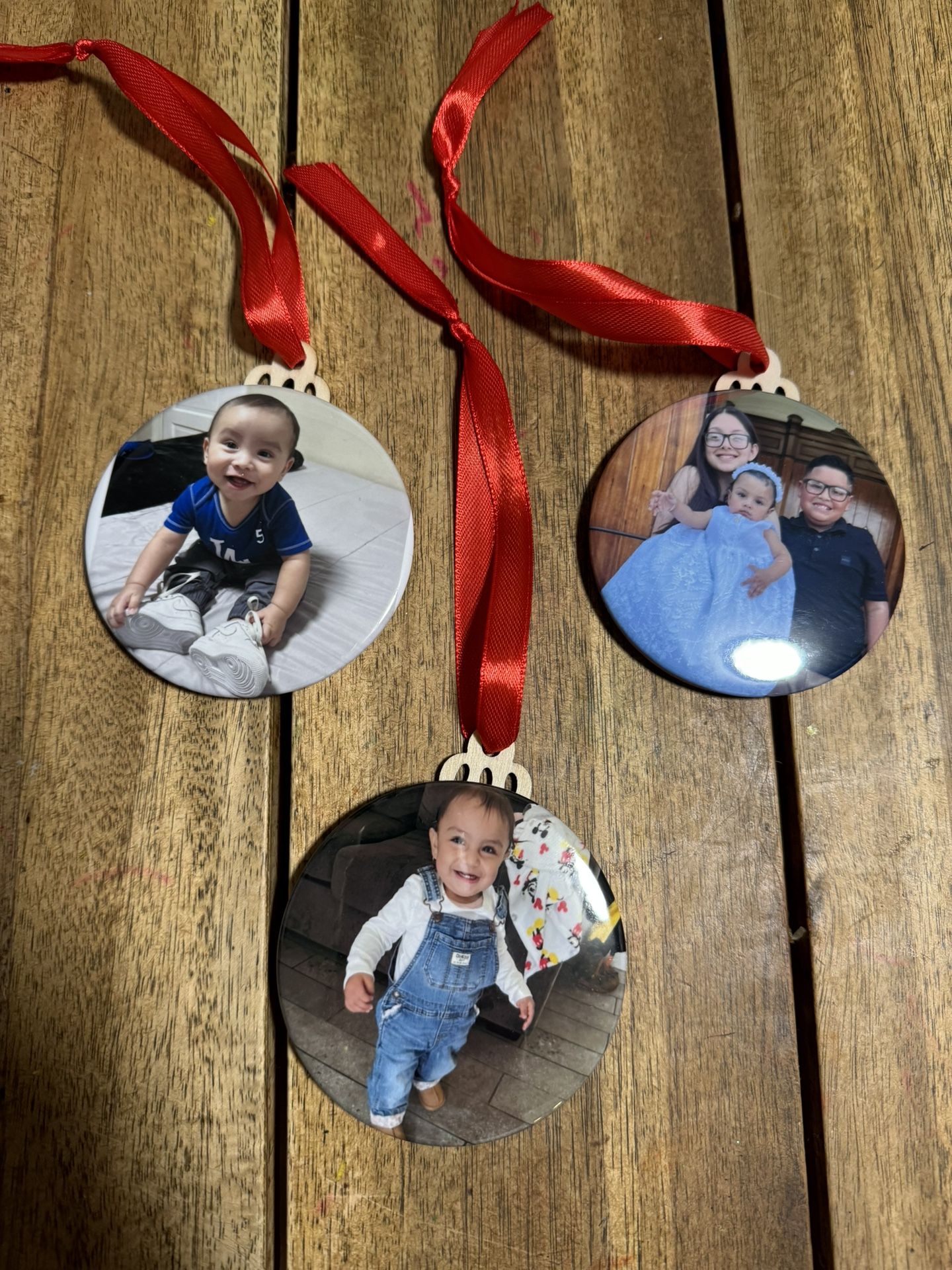 Photo Ornaments! $6/each!