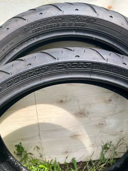 Dunlop D408F Motorcycle Tires – Pair