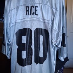 Original Reebok Jerry Rice Xl. Raiders Jacket Puff By Daniel Young Original 