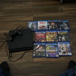 PS4 Plus 10 Games Like New Was $250 Now $200