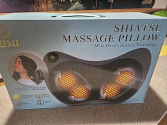 heated shiatsu massage pillow