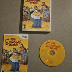 The Simpsons Game Nintendo Wii 