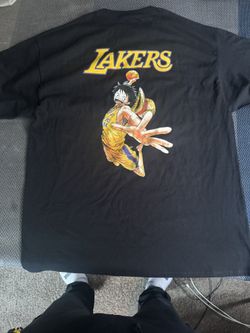 One Piece X lakers Shirt 