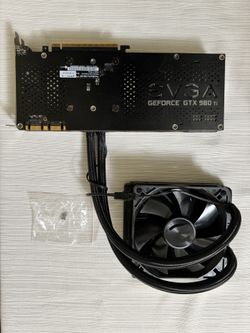 EVGA GeForce GTX980 TI Hybridi 6GB Video Card