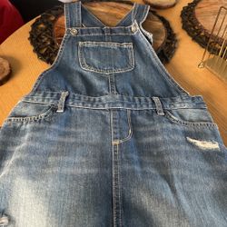 Girls Overall Dress Size 10