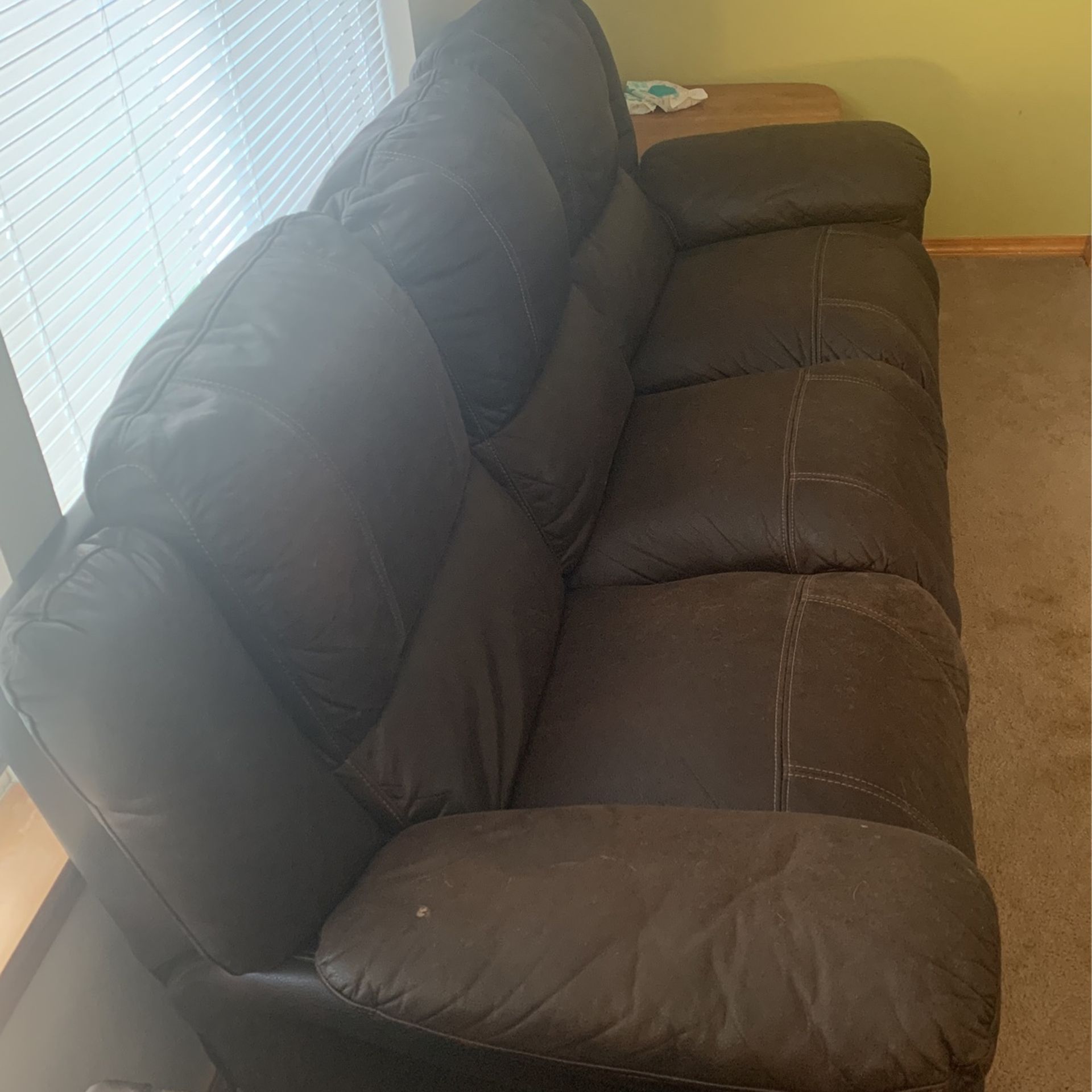 Leather Couch And Loveseat