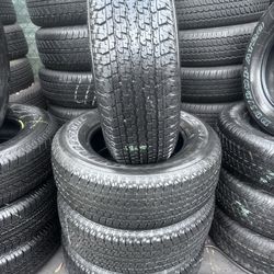 P265/65/17 Bridgestone Dueler Four Used 98% Tread life | Please ask Me any Size |