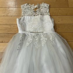 First Communion Dress And Veil