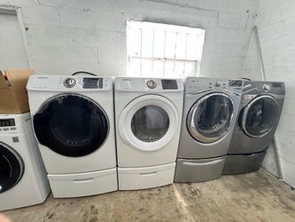 Front load washer & dryer sets available 🔥