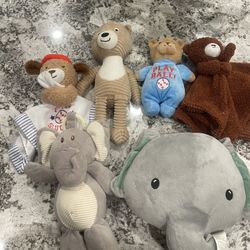 Baby Plushies - Stuffed Animals - Blanket bears 