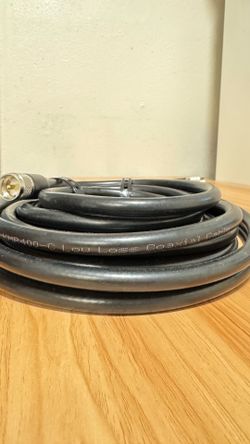 HAM VHF/UHF Antenna Cable 25ft