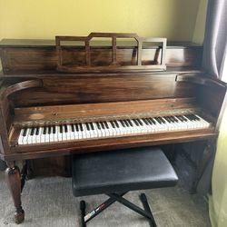 Antique Upright Piano 