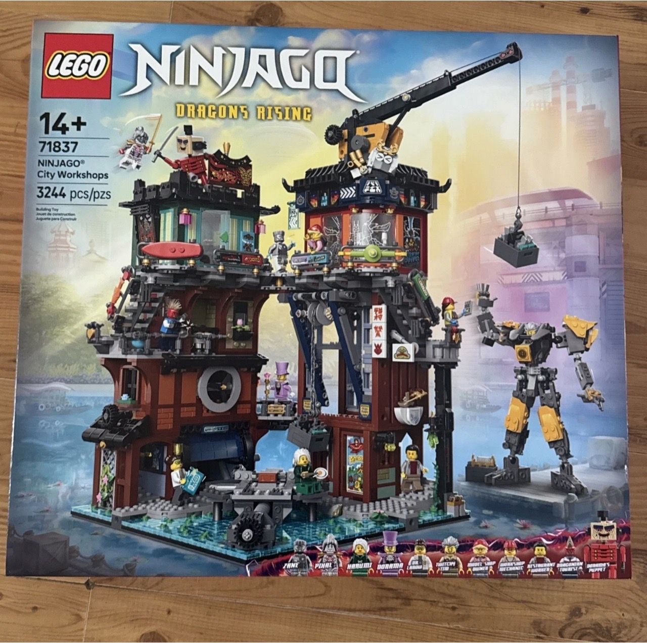 LEGO NINJAGO City Workshops 71837 Dragons Rising Set - 3244 Pcs - New ...
