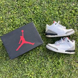 Jordan 3 White Cement