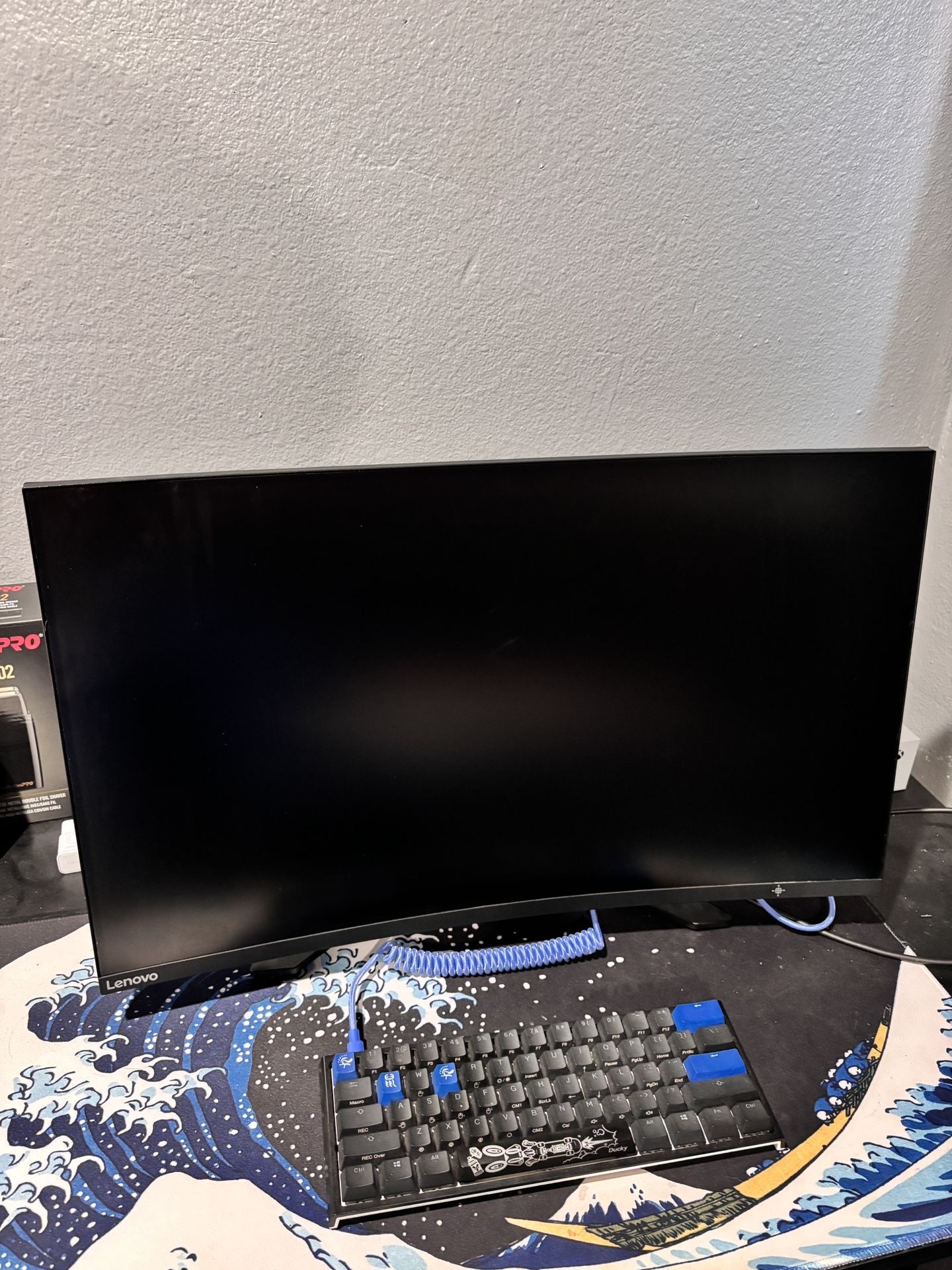 Lenovo 27 Inch Curved Monitor