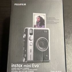 Fujifilm Instax Mini Evo Hybrid Digital Instant Camera 