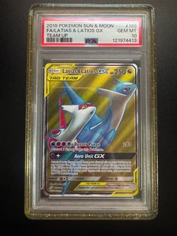 PSA 10 Latias & Latios GX Full Art 169/181