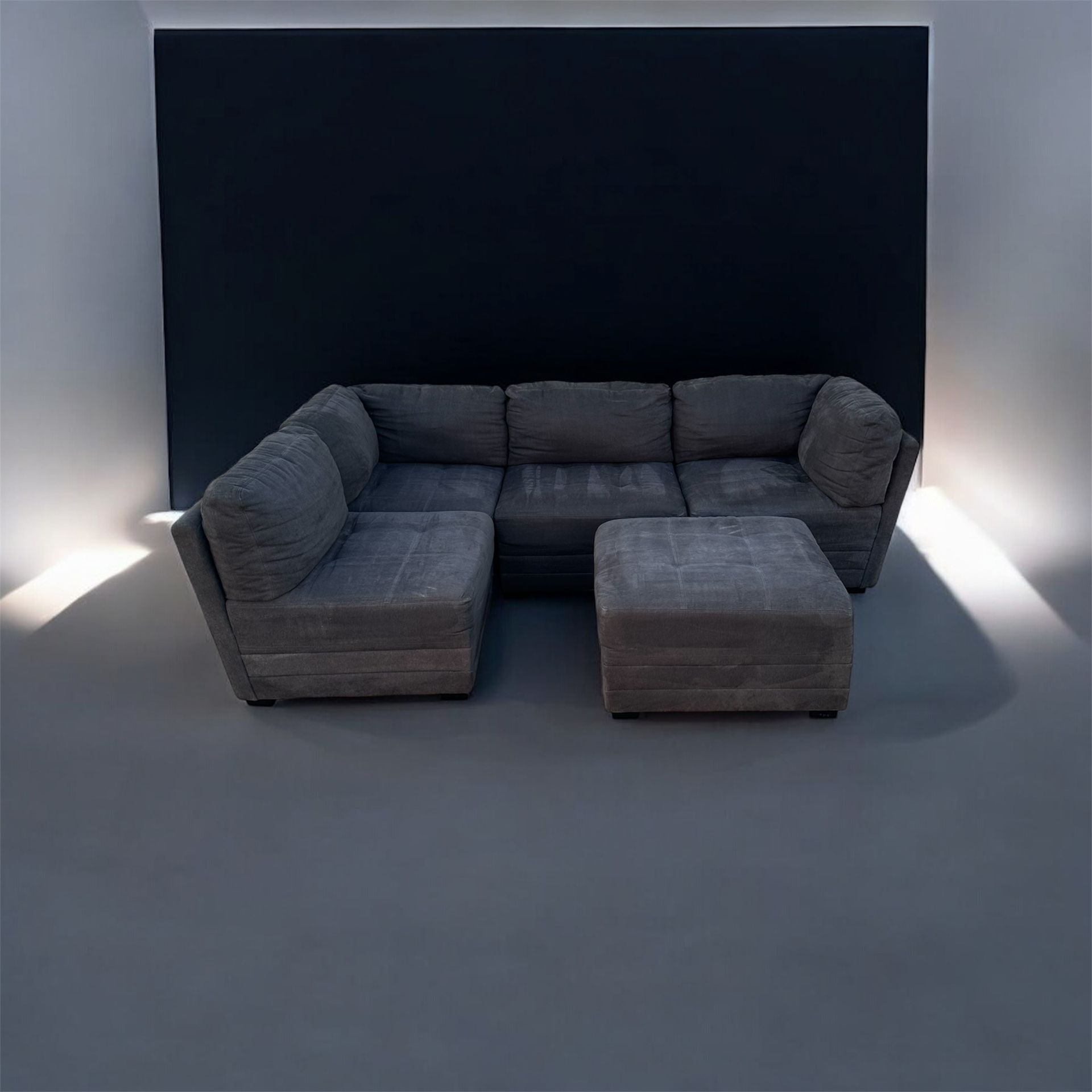 Free Delivery! Grey Modular Sectional Couch