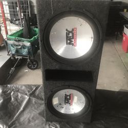 MTX Audio Speakers With Box