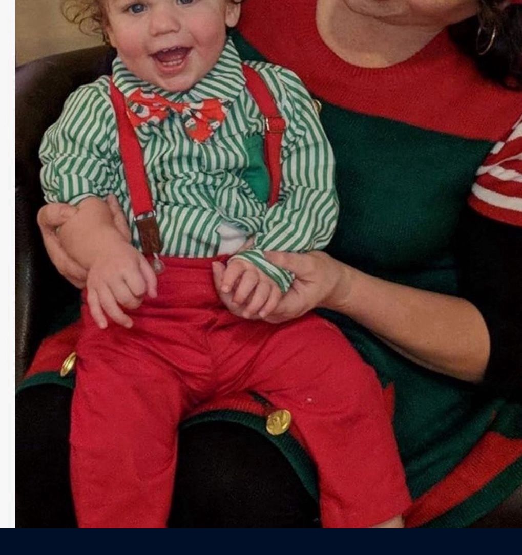 Boys Christmas outfit Gentleman Shirt