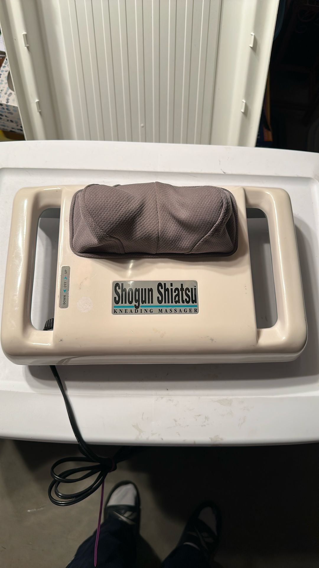 Vintage Shogun Shiatsu Kneading Massager