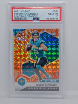 Trevor Lawrence PSA 10 rookie card