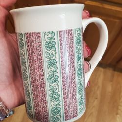Pink Striped Mug