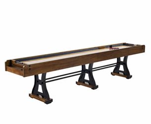Barrington Coventry 144 inch steel leg shuffleboard table