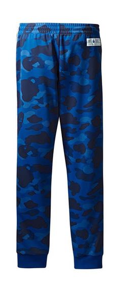 Bape X Adidas Adicolor track pants blue for Sale Shelbyville, TN - OfferUp
