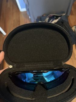 Oakleys blue lenses