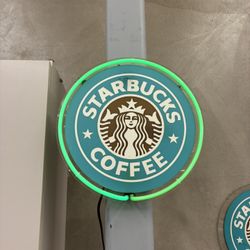 Starbucks Green Neon Sign