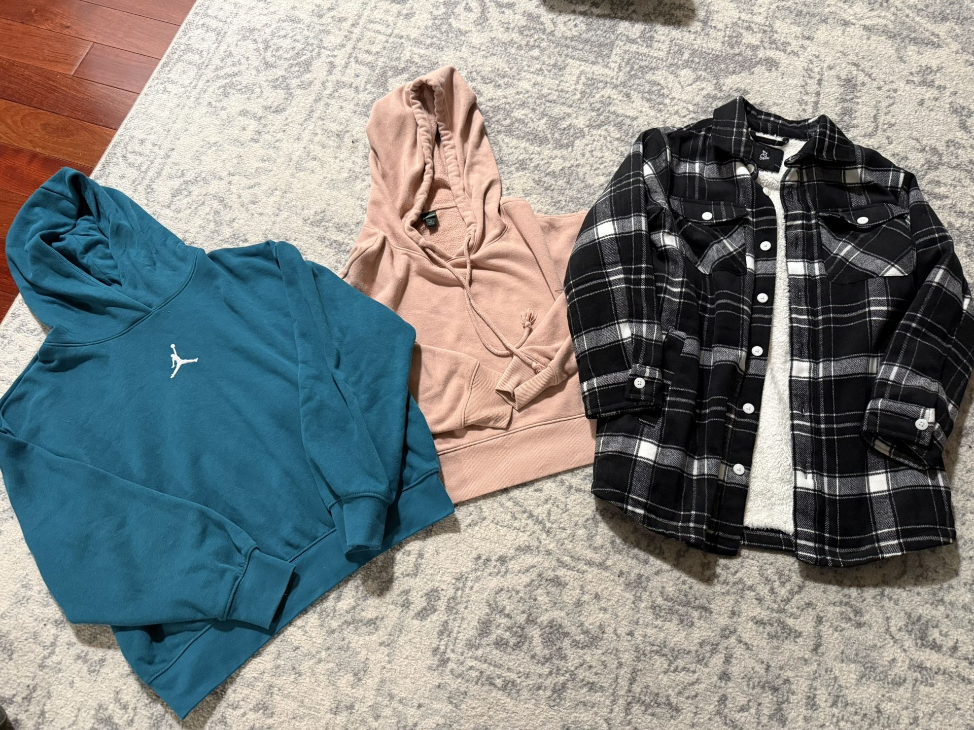 Girls L/XL Sweatshirt Lot -all For $10